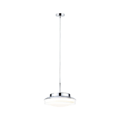 Paulmann Selection Bathroom LED Pendelleuchte Luena IP44  3000K 600lm 11,5W Glas#Chrom
