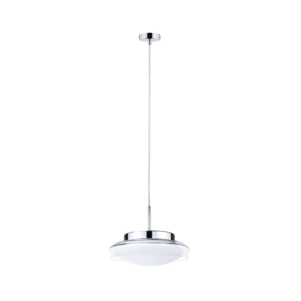 Paulmann Selection Bathroom LED Pendelleuchte Luena IP44  3000K 600lm 11,5W Glas#Chrom