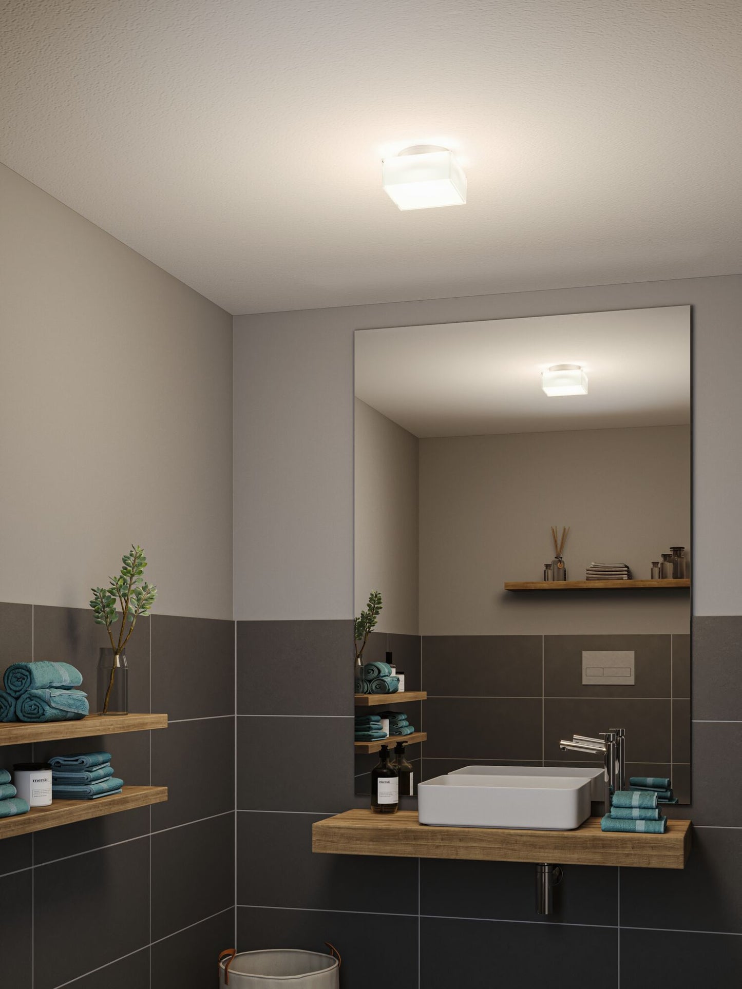 Paulmann LED Deckenleuchte Maro  IP44  3000K 430lm 230V 6,8W  Weiß