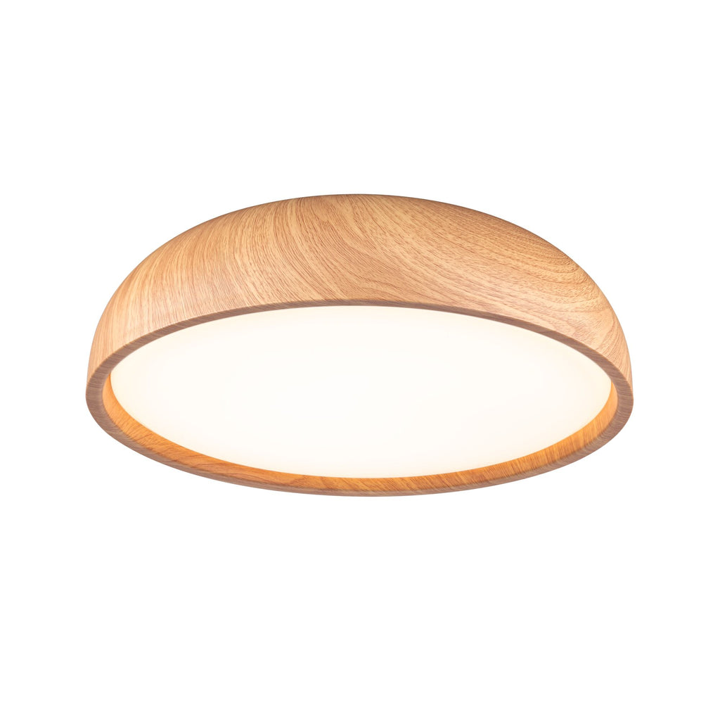 Paulmann Selection Bathroom LED Deckenleuchte Oka IP44  White Switch 950lm 230V 24W  Holzoptik