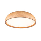 Paulmann Selection Bathroom LED Deckenleuchte Oka IP44  White Switch 950lm 230V 24W  Holzoptik