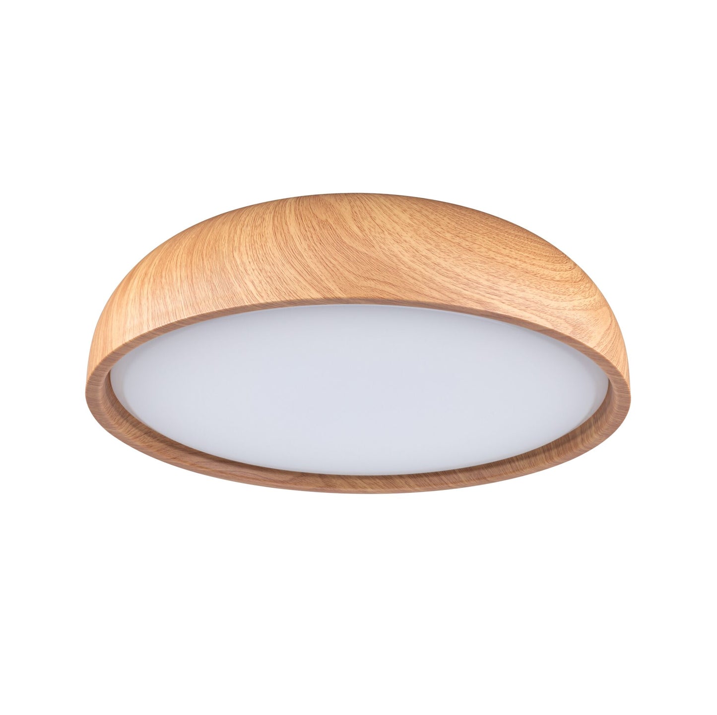 Paulmann Selection Bathroom LED Deckenleuchte Oka IP44  White Switch 950lm 230V 24W  Holzoptik