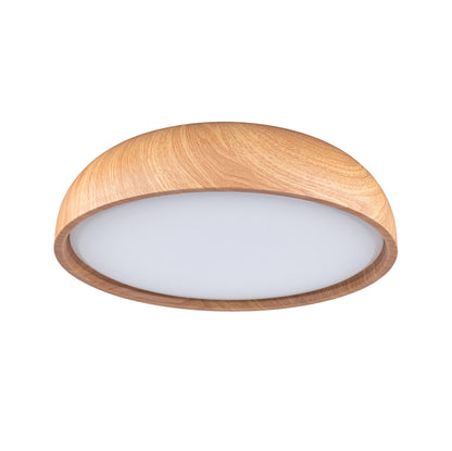 Paulmann Selection Bathroom LED Deckenleuchte Oka IP44  White Switch 950lm 230V 24W  Holzoptik