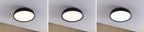 Paulmann Selection Bathroom LED Deckenleuchte Oka IP44  White Switch 950lm 230V 24W  Schwarz matt