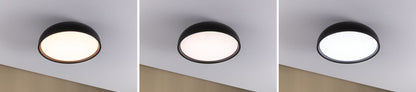 Paulmann Selection Bathroom LED Deckenleuchte Oka IP44  White Switch 950lm 230V 24W  Schwarz matt