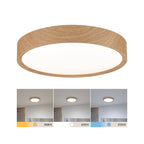 Paulmann Selection Bathroom LED Deckenleuchte Tega IP44  White Switch 1200lm 230V 22,5W  Holzoptik