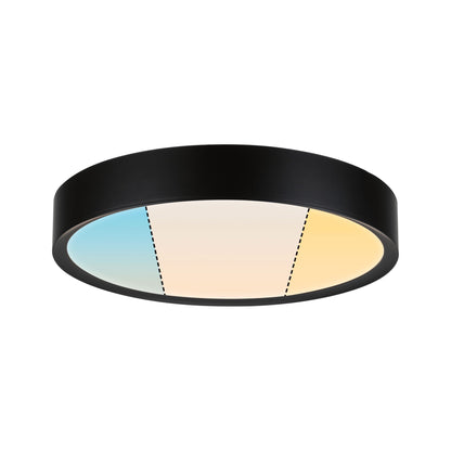 Paulmann Selection Bathroom LED Deckenleuchte Tega IP44  White Switch 1200lm 230V 22,5W  Schwarz matt