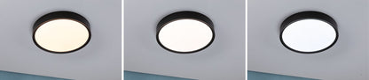 Paulmann Selection Bathroom LED Deckenleuchte Tega IP44  White Switch 1200lm 230V 22,5W  Schwarz matt
