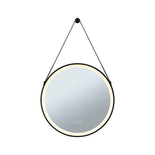 Paulmann LED Leuchtspiegel Mirra  IP44  White Switch 750lm 230V 11,5W dimmbar Schwarz,Spiegel