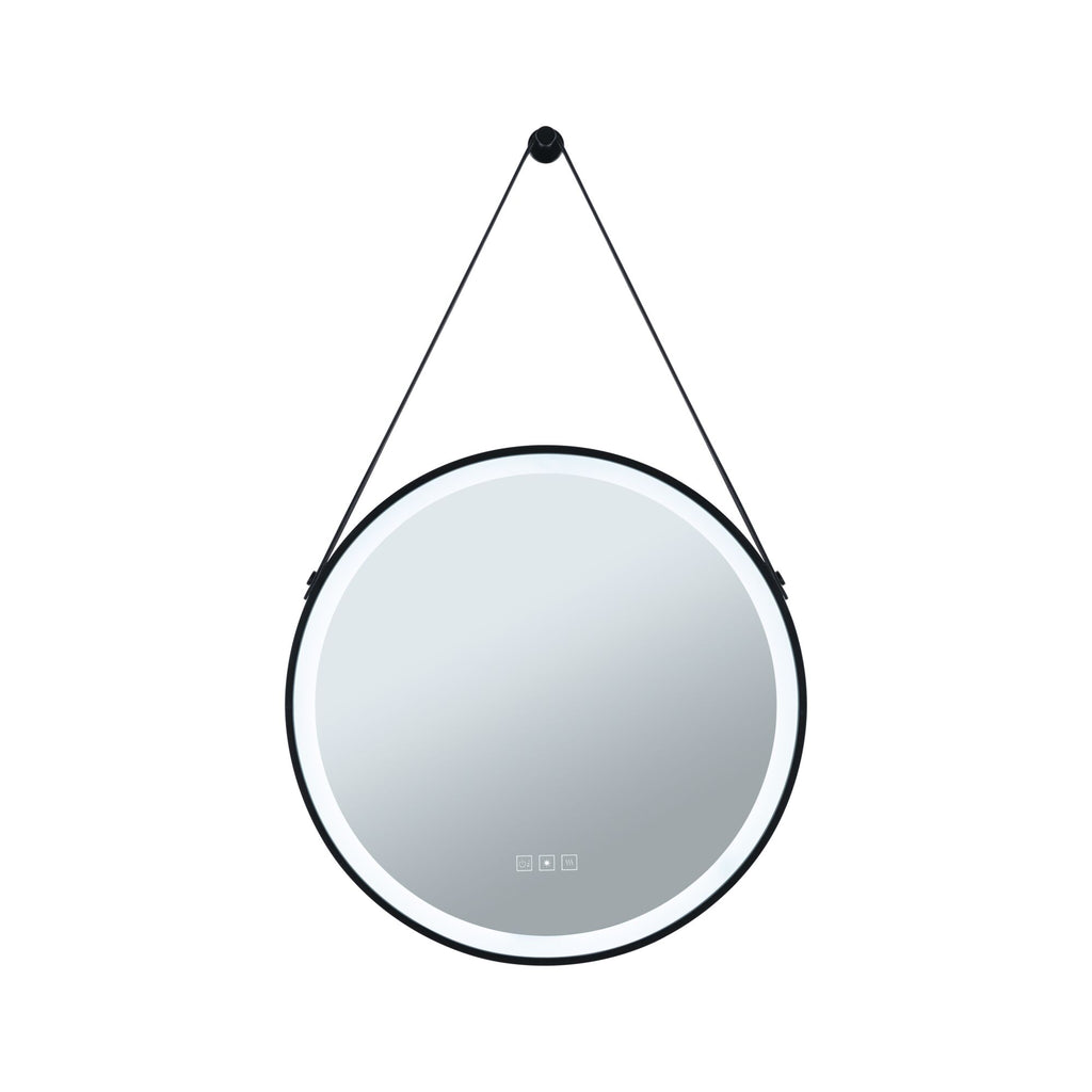 Paulmann LED Leuchtspiegel Mirra  IP44  White Switch 750lm 230V 11,5W dimmbar Schwarz,Spiegel