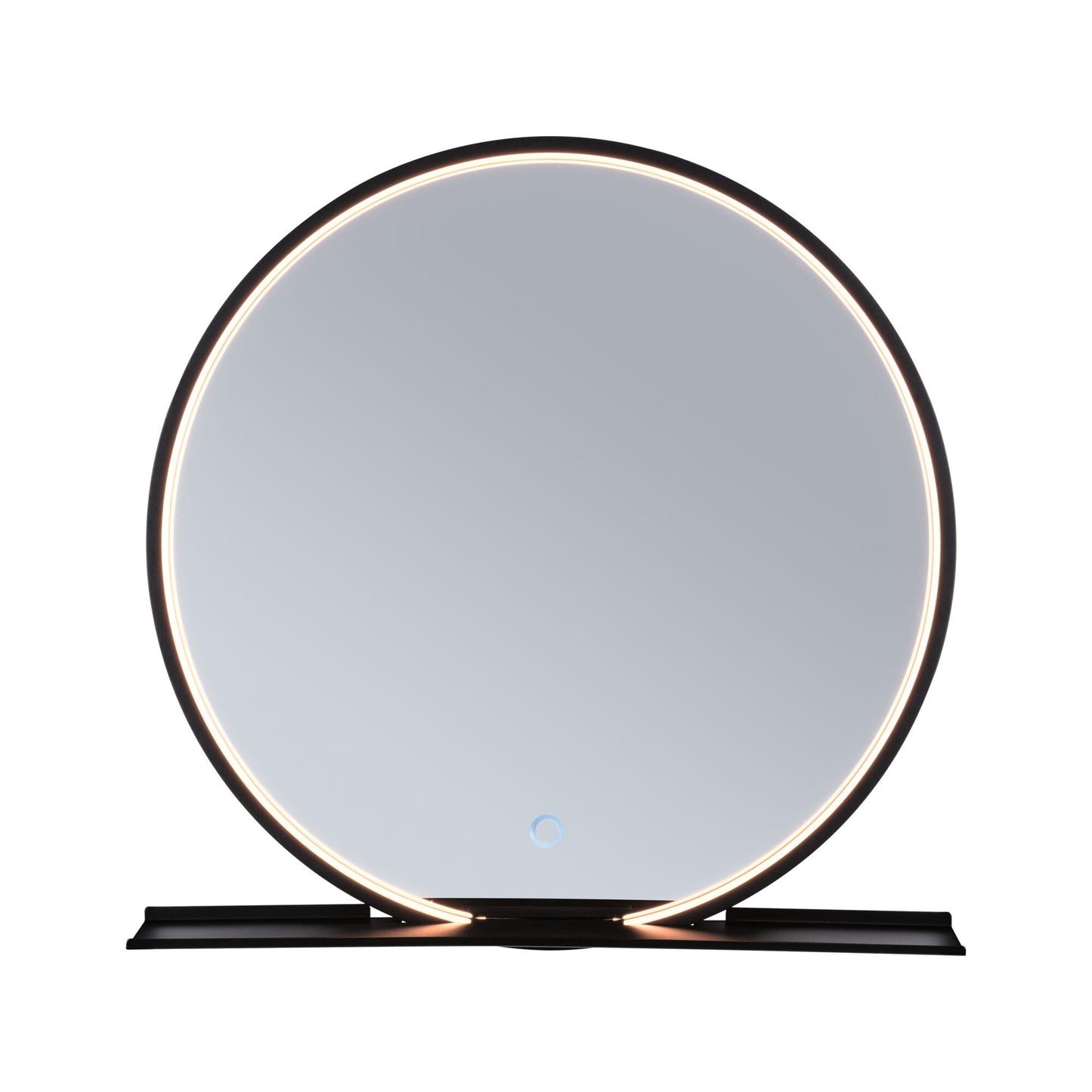 Paulmann LED Leuchtspiegel Miro IP44  Tunable White 160lm 230V 10,5W  Spiegel#Schwarz matt