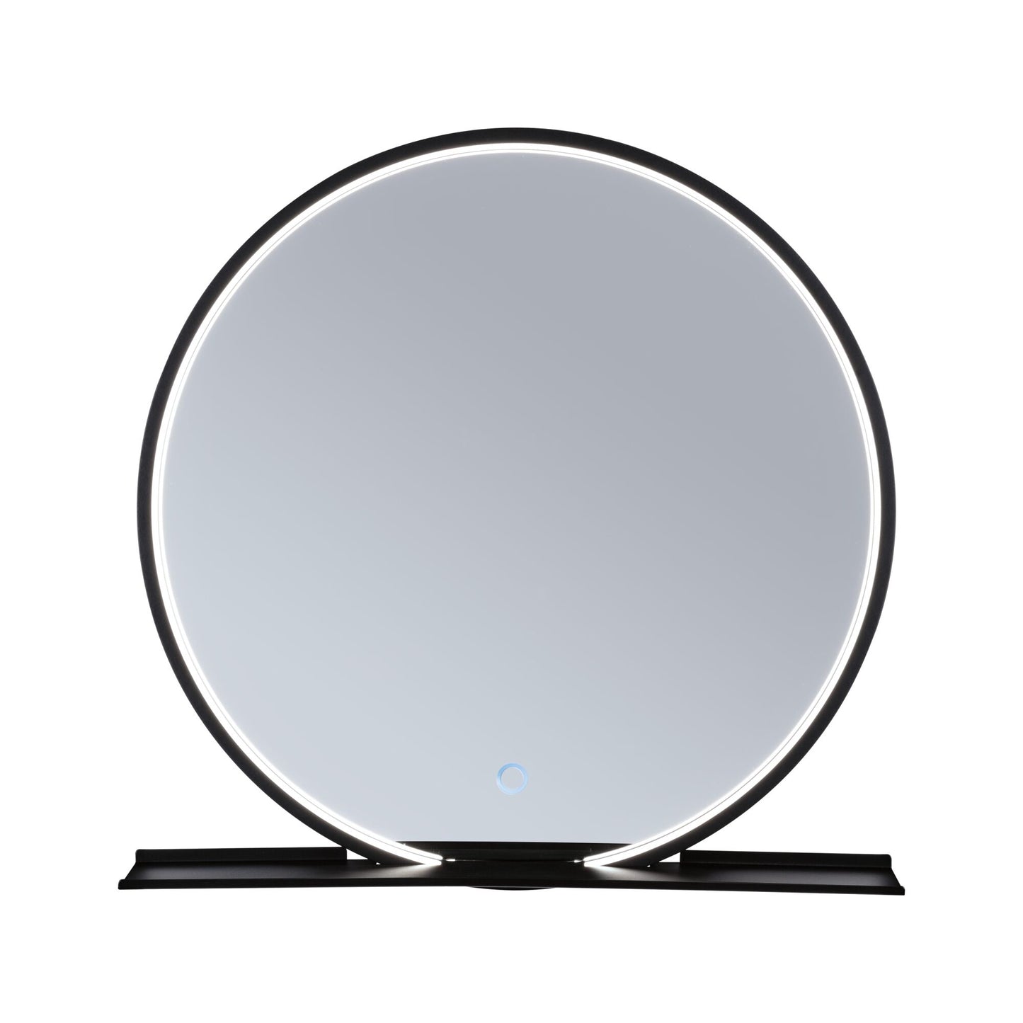 Paulmann LED Leuchtspiegel Miro IP44  Tunable White 160lm 230V 10,5W  Spiegel#Schwarz matt