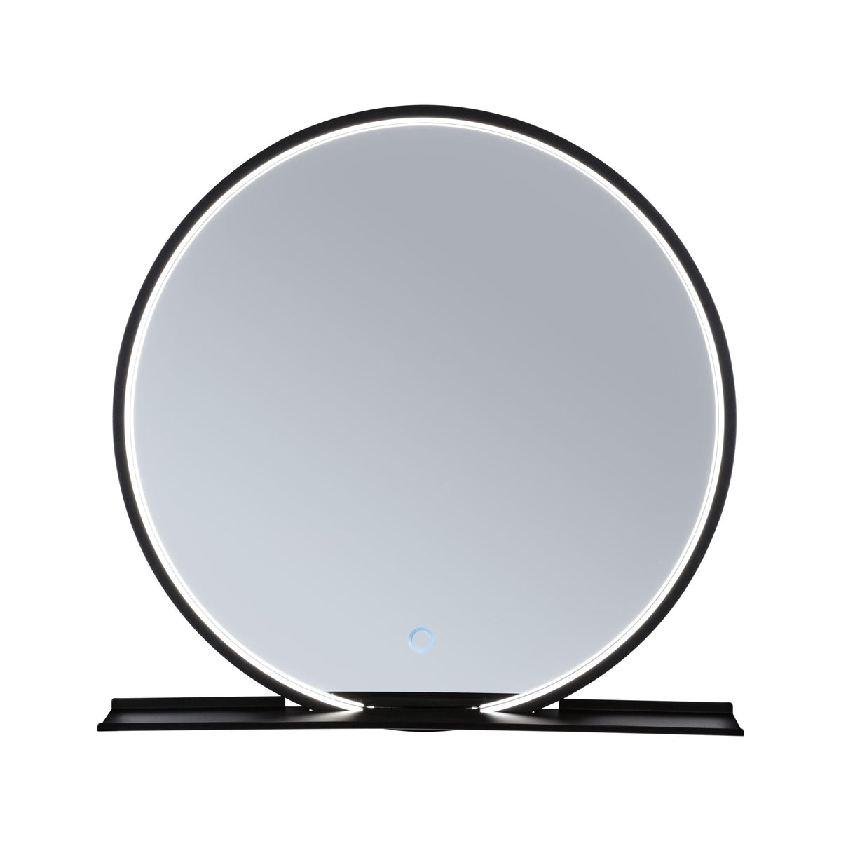 Paulmann LED Leuchtspiegel Miro IP44  Tunable White 160lm 230V 10,5W  Spiegel#Schwarz matt