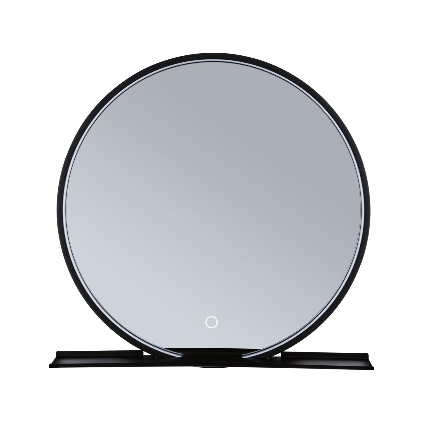 Paulmann LED Leuchtspiegel Miro IP44  Tunable White 160lm 230V 10,5W  Spiegel#Schwarz matt