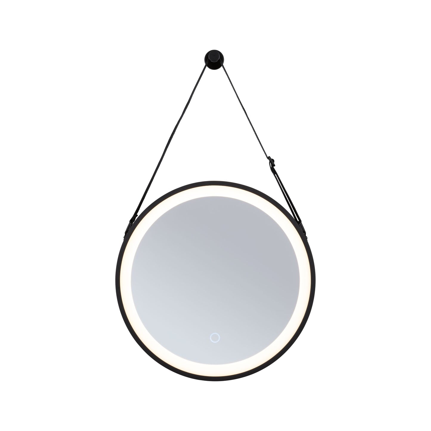 Paulmann LED Leuchtspiegel Miro IP44  Tunable White 200lm 230V 7,5W  Spiegel#Schwarz matt