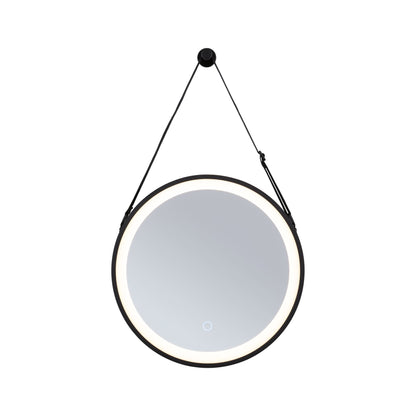 Paulmann LED Leuchtspiegel Miro IP44  Tunable White 200lm 230V 7,5W  Spiegel#Schwarz matt