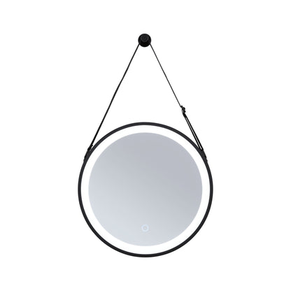 Paulmann LED Leuchtspiegel Miro IP44  Tunable White 200lm 230V 7,5W  Spiegel#Schwarz matt
