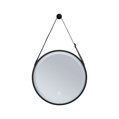 Paulmann LED Leuchtspiegel Miro IP44  Tunable White 200lm 230V 7,5W  Spiegel#Schwarz matt