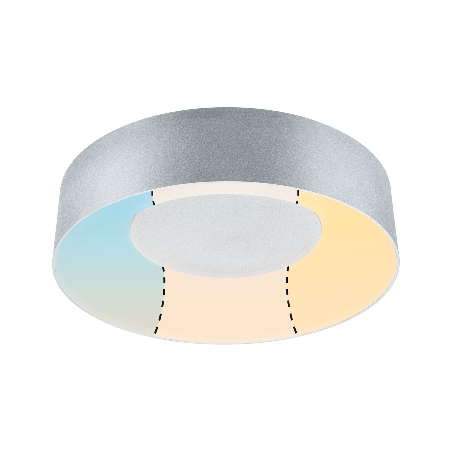 Paulmann LED Deckenleuchte Casca IP44  White Switch 1500lm 230V 16W  Alu matt