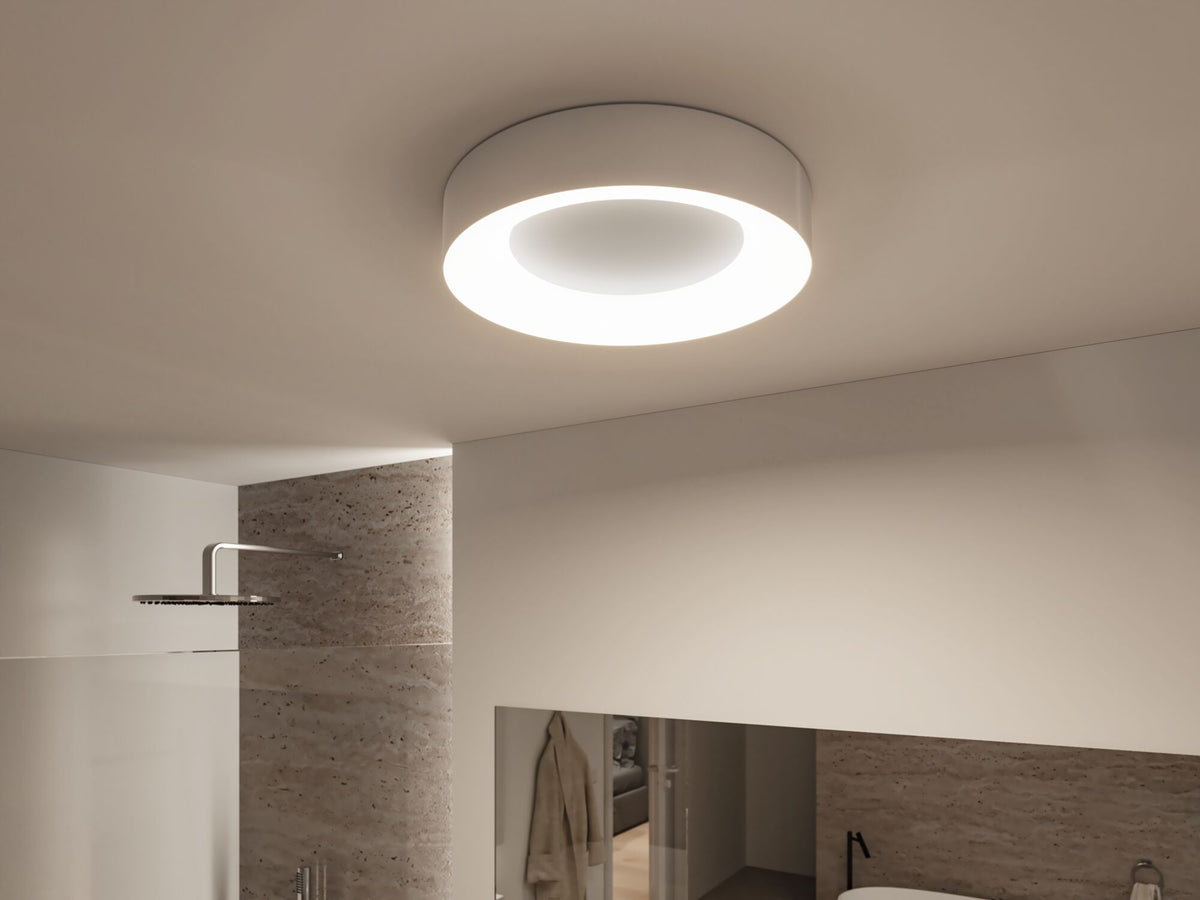 Paulmann LED Deckenleuchte Casca IP44  White Switch 2100lm 230V 23W  Alu matt