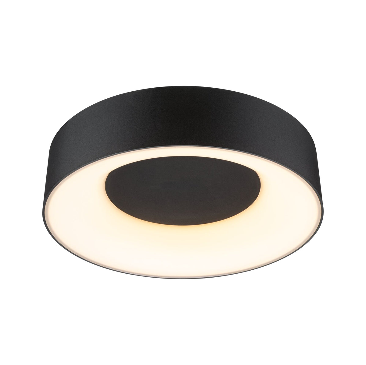 Paulmann LED Deckenleuchte Casca IP44  White Switch 1500lm 230V 16W  Schwarz matt