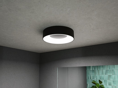 Paulmann LED Deckenleuchte Casca IP44  White Switch 1500lm 230V 16W  Schwarz matt