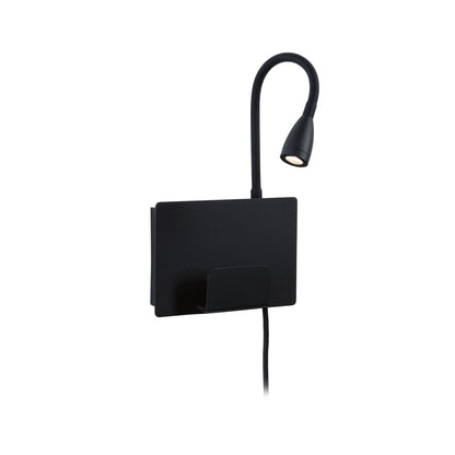 Paulmann LED Wandleuchte Halina 2700K 200lm 230V 2,4W  Schwarz matt