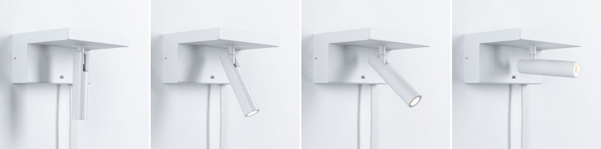 Paulmann LED Wandleuchte Jerik 3-Step-Dim    3000K 160lm 230V 2,4W dimmbar Weiß matt