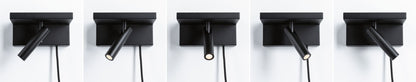 Paulmann LED Wandleuchte Jerik 3-Step-Dim    3000K 160lm 230V 2,4W dimmbar Schwarz matt
