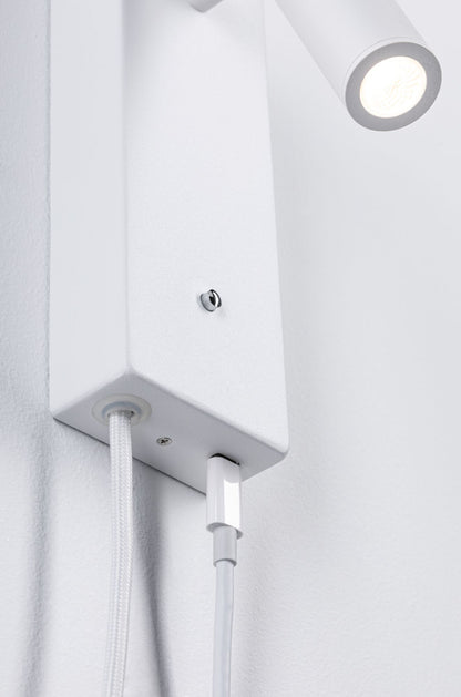 Paulmann LED Wandleuchte Hulda 3-Step-Dim    3000K 130lm 230V 2,5W dimmbar Weiß matt