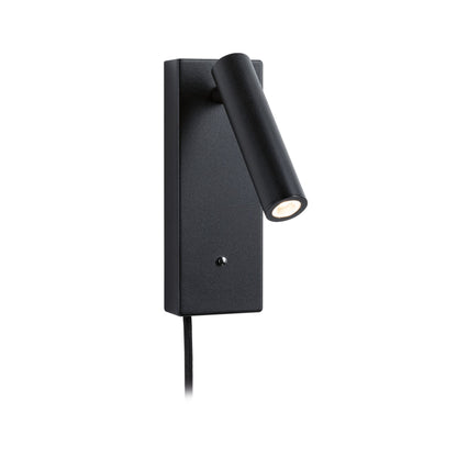 Paulmann LED Wandleuchte Hulda 3-Step-Dim    3000K 130lm 230V 2,5W dimmbar Schwarz matt