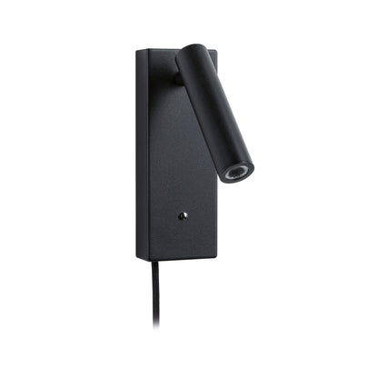Paulmann LED Wandleuchte Hulda 3-Step-Dim    3000K 130lm 230V 2,5W dimmbar Schwarz matt