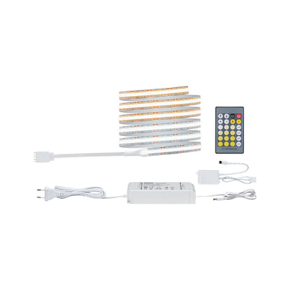 Paulmann MaxLED 1000 LED Strip Full-Line COB Basisset 1,5m   15,5W 1200lm/m 672 LEDs/m Tunable White 40VA