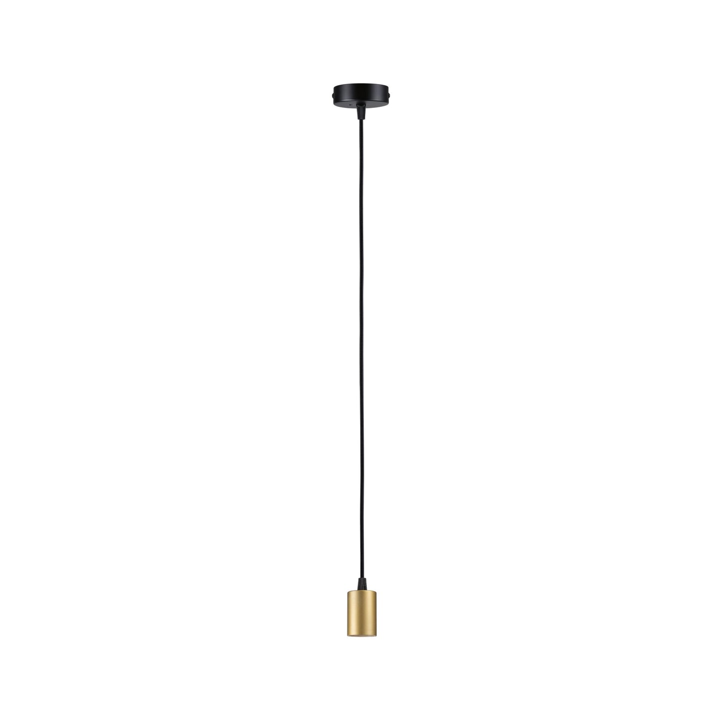 Paulmann Pendelleuchte Ravi IP44 E27   max. 60W Schwarz matt#Gold dimmbar