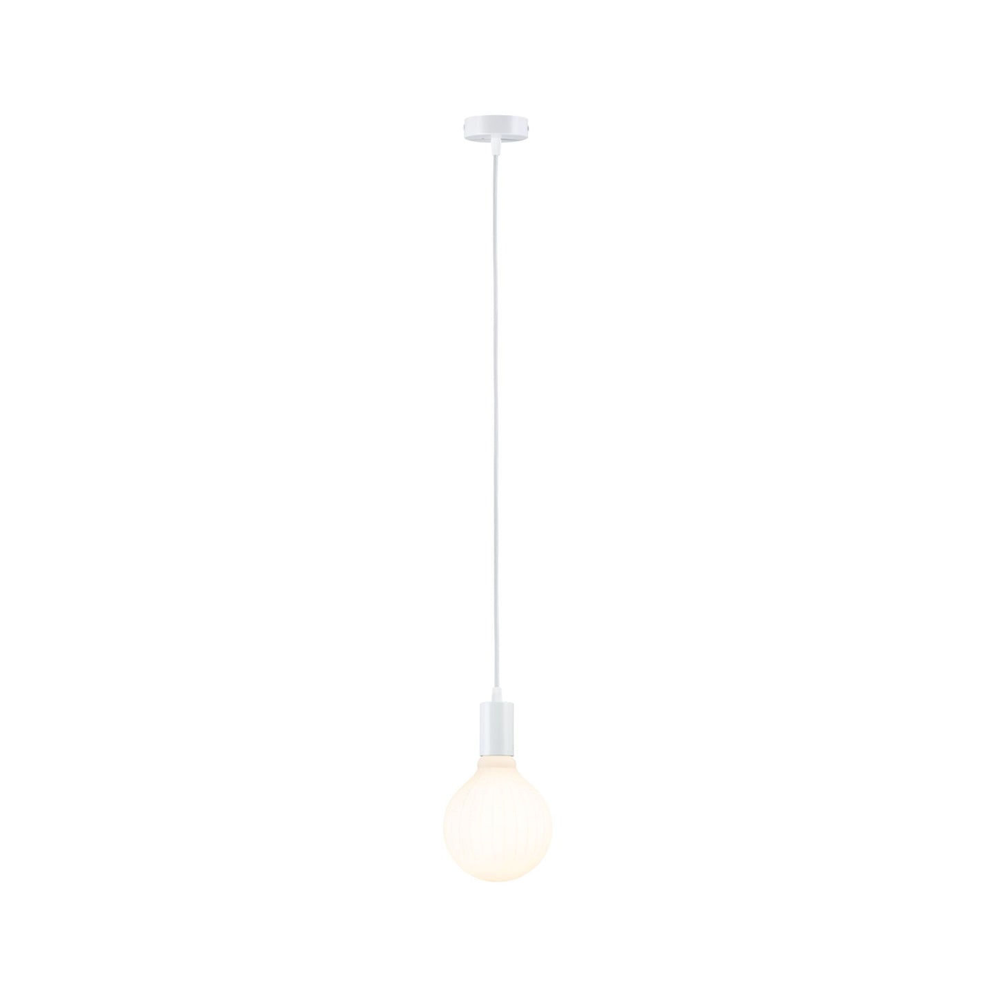 Paulmann Pendelleuchte Ravi IP44 E27   max. 60W Weiß matt dimmbar