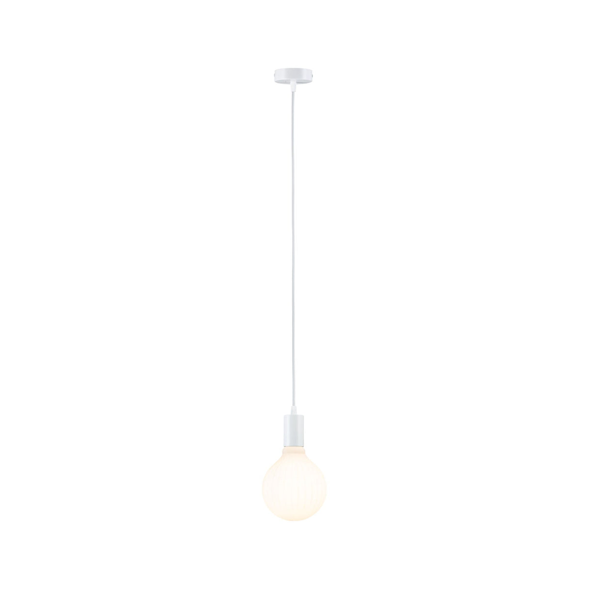 Paulmann Pendelleuchte Ravi IP44 E27   max. 60W Weiß matt dimmbar