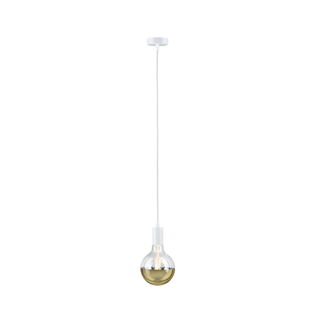 Paulmann Pendelleuchte Ravi IP44 E27   max. 60W Weiß matt dimmbar