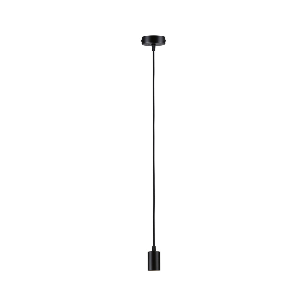 Paulmann Pendelleuchte Ravi IP44 E27   max. 60W Schwarz matt dimmbar