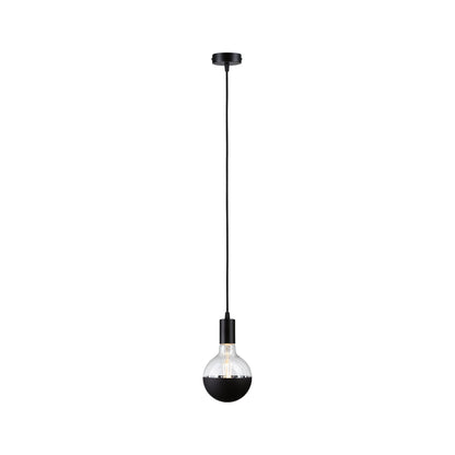 Paulmann Pendelleuchte Ravi IP44 E27   max. 60W Schwarz matt dimmbar