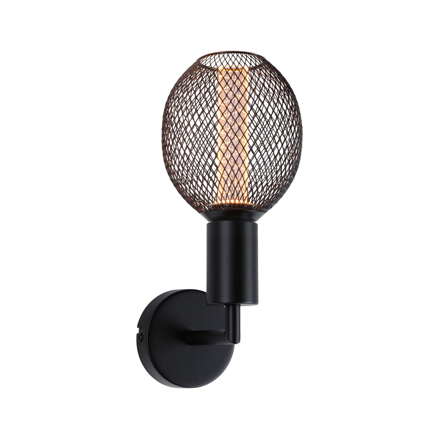 Paulmann Wandleuchte Ravi IP44 E27   max. 60W Schwarz matt dimmbar