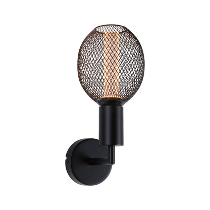 Paulmann Wandleuchte Ravi IP44 E27   max. 60W Schwarz matt dimmbar