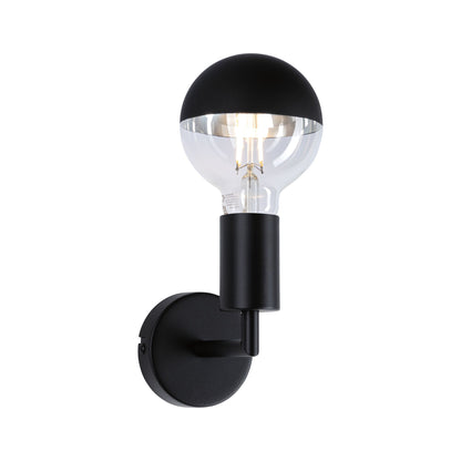 Paulmann Wandleuchte Ravi IP44 E27   max. 60W Schwarz matt dimmbar