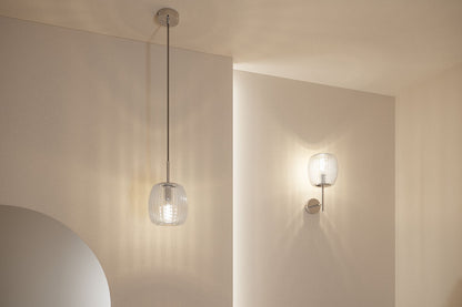 Paulmann Selection Bathroom Wandleuchte Ruya IP44 E14   230V max. 20W dimmbar Glas#Chrom