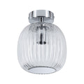 Paulmann LED Deckenleuchte Ruya IP44 E14   230V max. 20W dimmbar Glas#Chrom