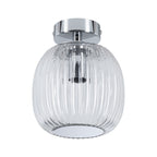 Paulmann LED Deckenleuchte Ruya IP44 E14   230V max. 20W dimmbar Glas#Chrom