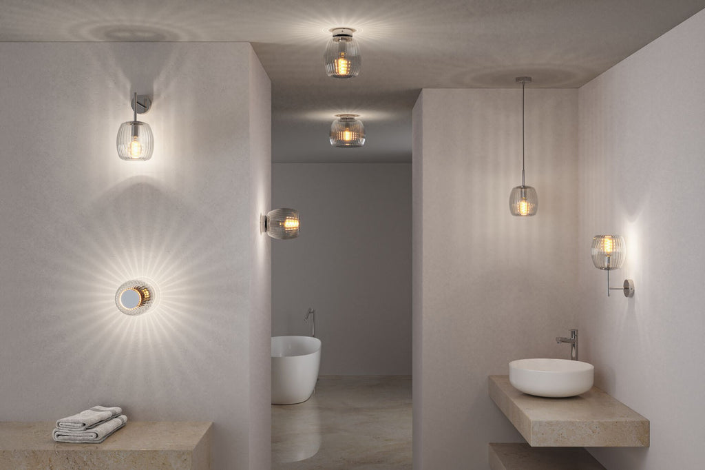Paulmann LED Pendelleuchte Ruya E14 max. 20W Glas#Chrom