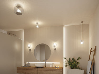 Paulmann LED Pendelleuchte Ruya E14 max. 20W Glas#Chrom