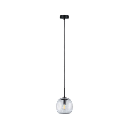 Paulmann LED Pendelleuchte Ruya E14 max. 20W Glas#Schwarz matt