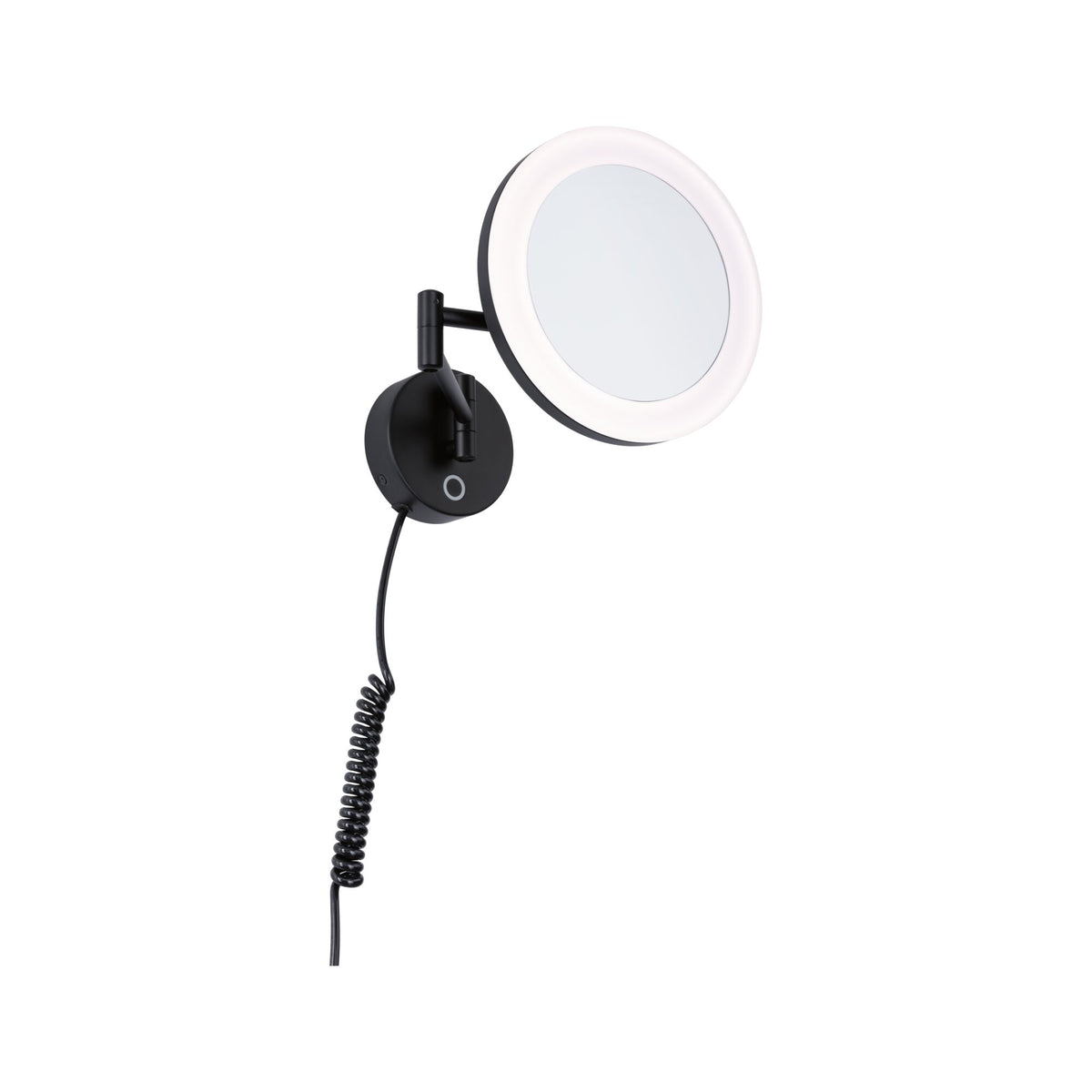 Paulmann LED Kosmetikspiegel Masua IP44  White Switch 55lm 230V 4W  Schwarz matt