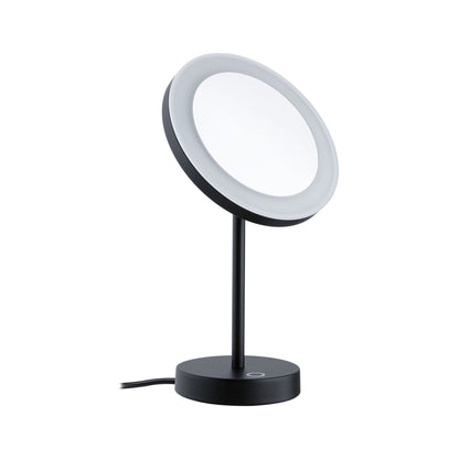 Paulmann LED Kosmetikspiegel Masua IP44  White Switch 55lm 230V 4W  Schwarz matt